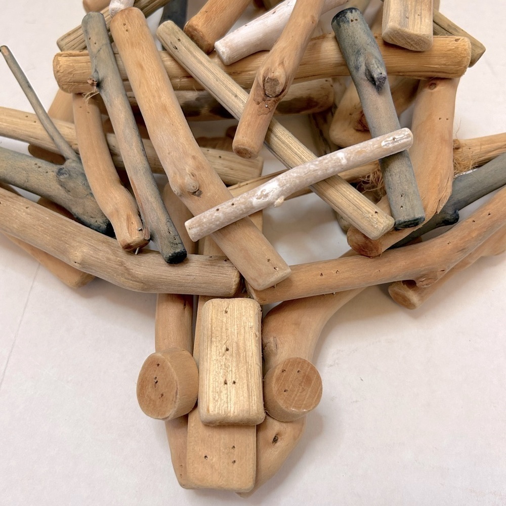 Turtle hand made rustic drift wood sticks turtle. E - Picture 3 of 6